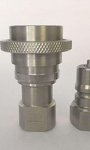 Engate rápido em aço inox Engate rápido em aço inox