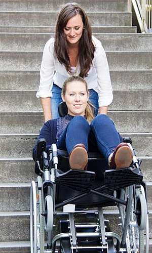 escalador de escadas para cadeira de rodas