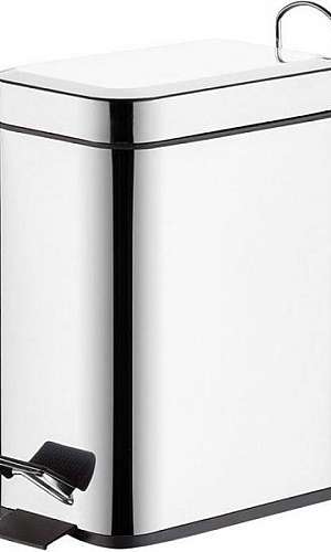 Lixeira de inox quadrada Lixeira de inox quadrada